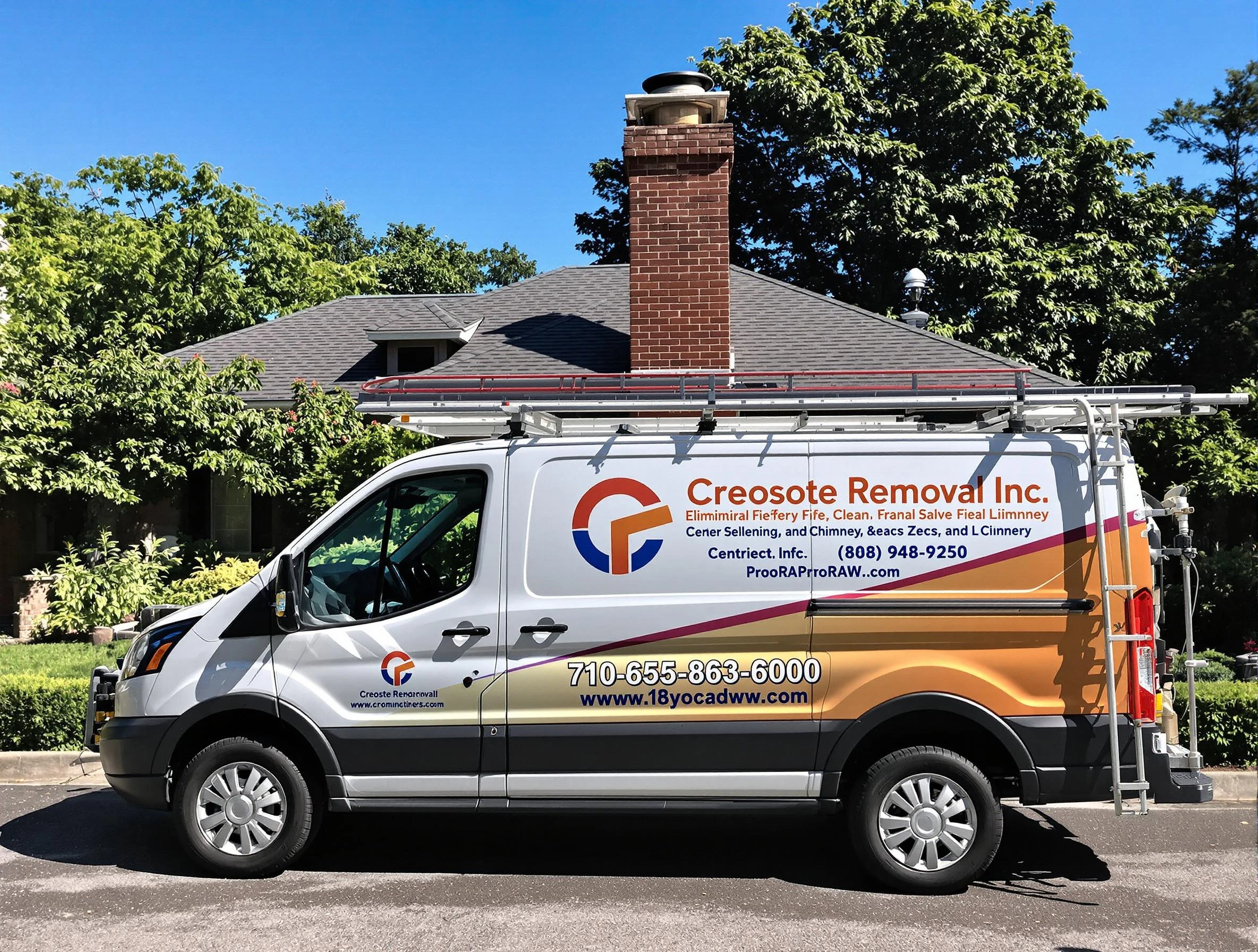 Rostraver Chimney Sweep technician removing creosote safely in Rostraver, PA